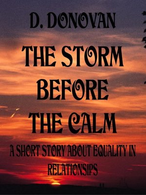 cover image of The Storm Before the Calm